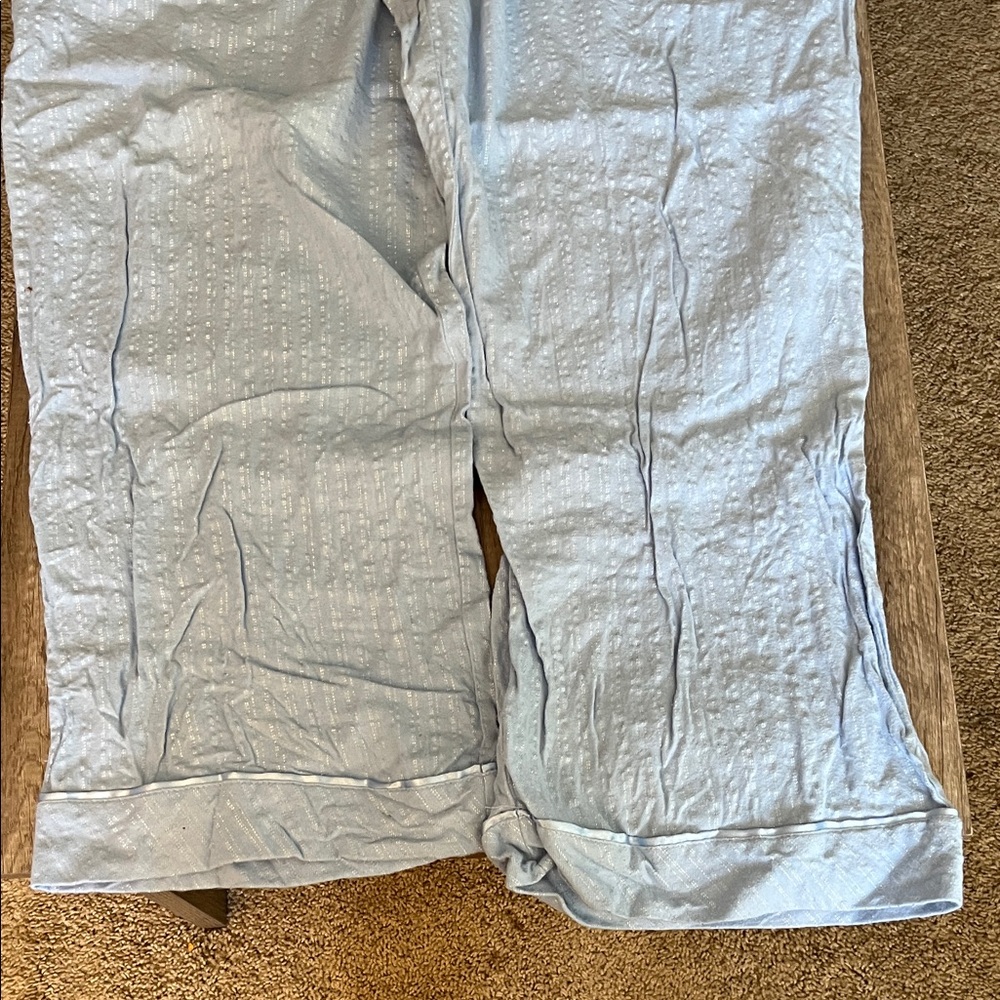 2/$10 Secret Treasures Sky Blue Lounge Pants - Picture 4 of 6